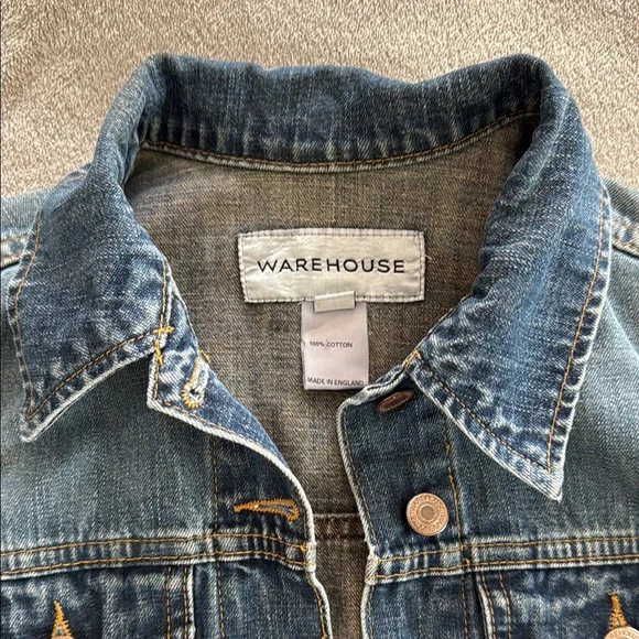 Warehouse Blue Denim Jacket - Picture 2 of 7
